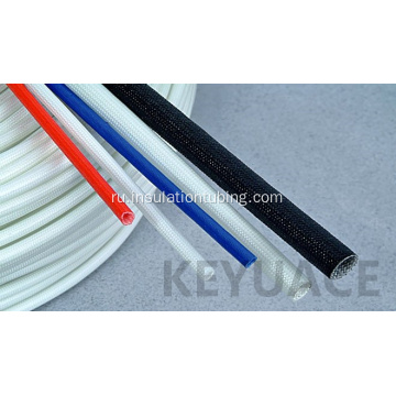 Silicone Coated Fiber Glass Braided Tube Insulation